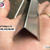 Nẹp inox V20 trắng xước