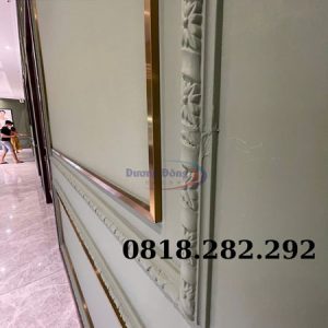 Nẹp inox U10 giá rẻ ốp tường