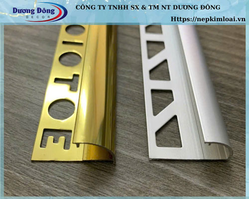 So sánh các loại nẹp nhôm bo góc tròn